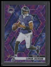 2025 Panini Mosaic Lamar Jackson #3 card