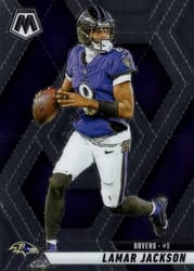 2025 Panini Mosaic Base Set Lamar Jackson #3 card