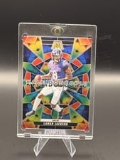 2025 Panini Mosaic Kaleidoscopic Lamar Jackson #7 card