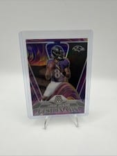 2025 Panini Mosaic Visionary Lamar Jackson #2 card