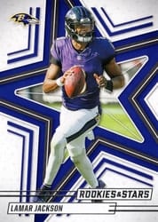 2025 Panini Rookies & Stars Base Set Lamar Jackson #51 card