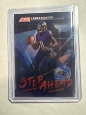 2025 Score Step Ahead Lamar Jackson #10 card