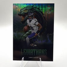 2025 Topps Signature Class Leviathans Lamar Jackson #L-3 card
