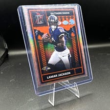 2025 Topps Signature Class Odyssey Lamar Jackson #OD-1 card