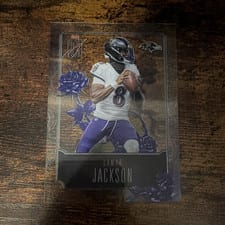 2025 Topps Signature Class Roses Lamar Jackson #ROSES-4 card