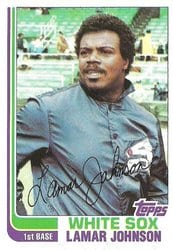 1982 Topps Base Set Lamar Johnson #13 card