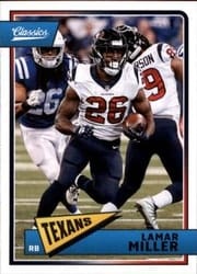 2018 Panini Classics Base Set Lamar Miller #41 card