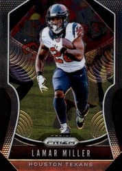 2019 Panini Prizm Base Set Lamar Miller #137 card