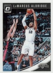 2018-19 Donruss Optic Base Set LaMarcus Aldridge #131 card