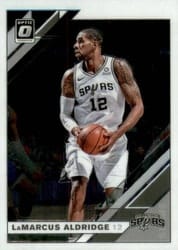 2019-20 Donruss Optic Base Set LaMarcus Aldridge #147 card