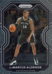 2020-21 Panini Prizm Base Set LaMarcus Aldridge #104 card