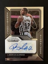 2020-21 Panini Prizm Sensational Signatures LaMarcus Aldridge #SS-LMA card