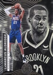 2021-22 Panini Illusions Base Set LaMarcus Aldridge #116 card