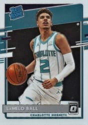 2020-21 Donruss Optic Base Set LaMelo Ball #153 card
