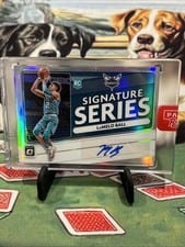 2020-21 Donruss Optic Signature Series LaMelo Ball #SS-LBL card