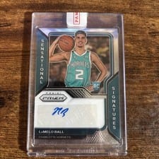 2020-21 Panini Prizm Sensational Signatures LaMelo Ball #SS-LMB