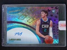 2020-21 Panini Revolution Rookie Autographs LaMelo Ball #RA-LB card