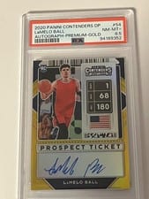 2020 Panini Contenders Draft Picks LaMelo Ball Autograph #54 card