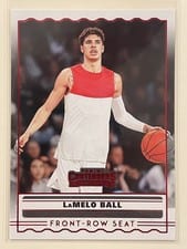 2020 Panini Contenders Draft Picks Front Row Seat LaMelo Ball #SS-4 card