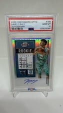 2020 Panini Contenders Optic LaMelo Ball Autograph #105 card