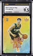 2020 Panini Court Kings LaMelo Ball #196 card