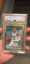 2020 Panini Donruss Optic LaMelo Ball Gold #153 card