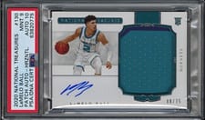 2020 Panini National Treasures LaMelo Ball #130 card