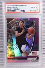 2020 Panini Prizm Draft Picks LaMelo Ball #3 card