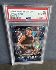 2020 Panini Prizm Draft Picks LaMelo Ball #83 card