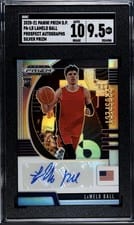 2020 Panini Prizm Draft Picks Autographs LaMelo Ball #PA-LB card
