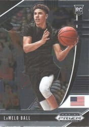 2020 Panini Prizm Draft Picks Base Set LaMelo Ball #3 card