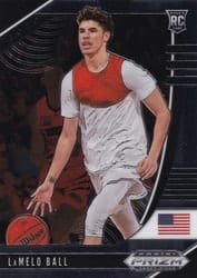 2020 Panini Prizm Draft Picks Base Set LaMelo Ball #43 card