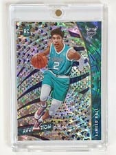 2020 Panini Revolution LaMelo Ball Fractal #140 card