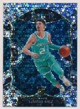 2020 Panini Select LaMelo Ball Disco Prizm #63 card