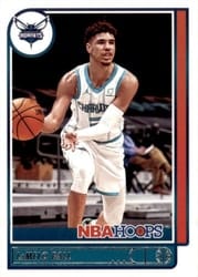 2021-22 Hoops Base Set LaMelo Ball #140 card