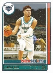 2021-22 Hoops Winter Base Set LaMelo Ball #140 card