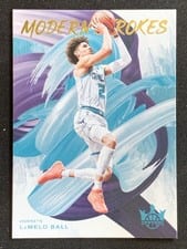 2021-22 Panini Court Kings Modern Strokes LaMelo Ball #17 card