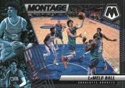 2021-22 Panini Mosaic Montage LaMelo Ball #12 card