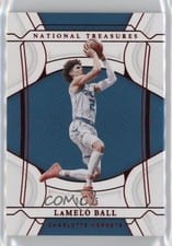 2021-22 Panini National Treasures Base Set LaMelo Ball #30 card