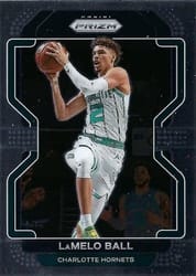 2021-22 Panini Prizm Base Set LaMelo Ball #185 card