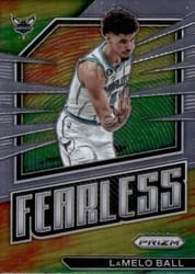 2022-23 Panini Prizm Fearless LaMelo Ball #5 card