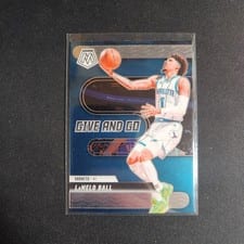 2024-25 Panini Mosaic Give and Go LaMelo Ball #13 card