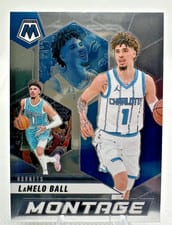 2024-25 Panini Mosaic Montage LaMelo Ball #28 card