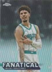 2025-26 Topps Chrome Fanatical LaMelo Ball #FAN-5 card