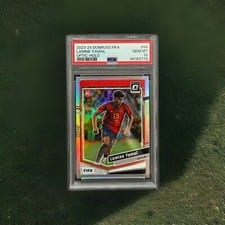 2023 Panini Donruss Lamine Yamal Holo Optic #54 card