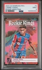 2023 Panini Donruss Rookie Kings Lamine Yamal Pink #2 card