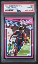 2023 Panini Donruss The Rookies Lamine Yamal Pink #25 card