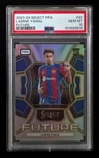 2023 Panini Select FIFA Future Lamine Yamal #22 card