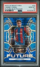 2023 Panini Select FIFA Future Lamine Yamal #22 card