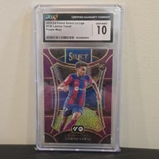 2023 Panini Select La Liga Lamine Yamal #136 card
